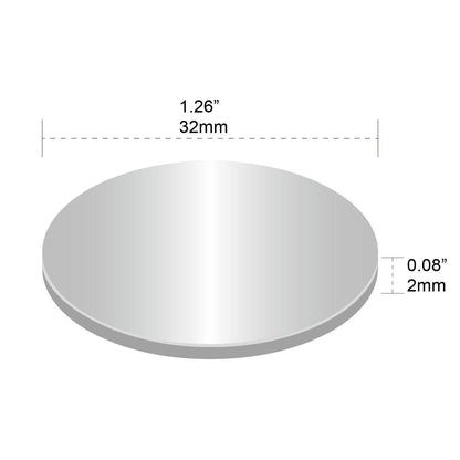 Strong Neodymium Disc Magnets Stronger Than N35 Rare Earth Magnets - 1.26 inch x 0.08 inch, Pack of 24