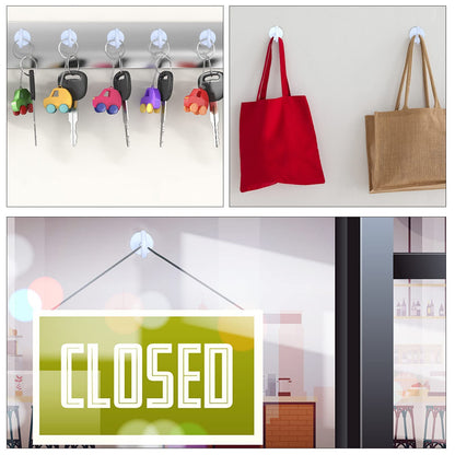 DIYMAG Outdoor Hooks for Hanging String Lights, White Magnetic Hooks Strong 30lbs+ Hanging Party Light Wall Cable 2025 Cruise Cabin Ship Essentials Heavy Duty Strong Magnets for Outside Grill 6PCS